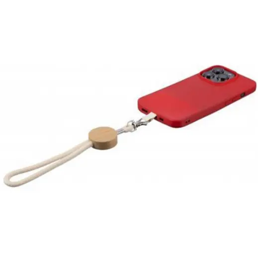 Phone Closed Bamboo Disc Cotton Cell Phone Holder